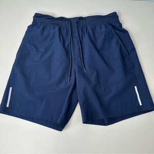 Jockey Athletic Shorts Pull‎ on Navy Blue Size M